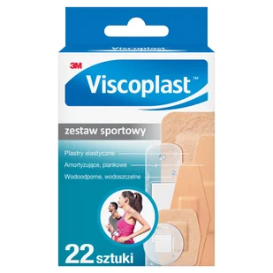 Viscoplast Zestaw Sportowy, plastry, 22 sztuki - Apteczki i materiały opatrunkowe - miniaturka - grafika 1