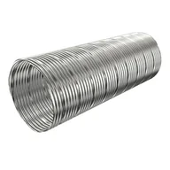 Rury i kanały wentylacyjne - Rura do odprowadzania spalin prosta 180 mm 1 m MK - miniaturka - grafika 1
