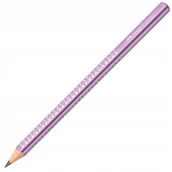 Ołówki - Faber-Castell Ołówek Sparkle Jumbo Diament Violet - miniaturka - grafika 1