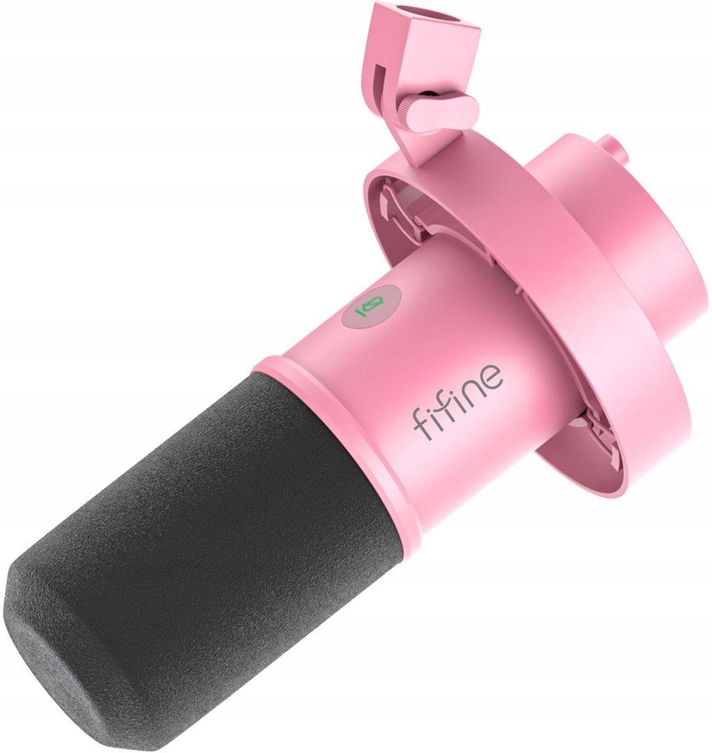 Mikrofon Fifine Mikrofon dynamiczny Fifine K688P różowy
