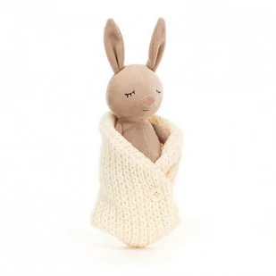 Jellycat MASKOTKA Króliczek śpiący w pledziku COS6B - Maskotki i pluszaki - miniaturka - grafika 1
