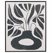 Ramki na zdjęcia - Obraz w czarnej ramie z motywem roślinnym EMBER, 40 x 50 cm - miniaturka - grafika 1