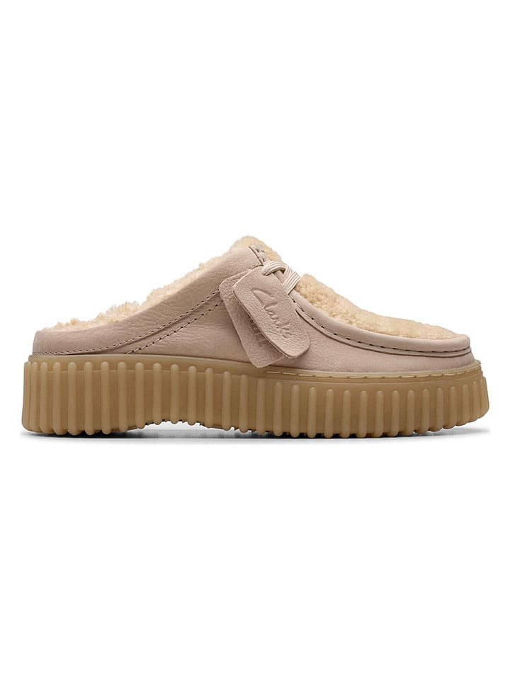 Clarks Skórzane chodaki 