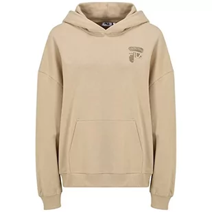 FILA Damska bluza z kapturem Bakum Oversized Night Owl, L, Night Owl, L - Bluzy damskie - miniaturka - grafika 1