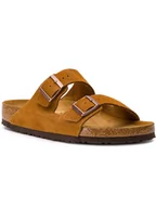 Klapki i japonki męskie - Birkenstock Klapki Arizona Bs 1009526 Brązowy - miniaturka - grafika 1