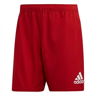 adidas Szorty męskie z 3 paskami czerwony Scarle/White l - Spodenki damskie - miniaturka - grafika 1