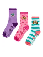 Skarpetki dla dzieci - Paw Patrol Zestaw 2 par wysokich skarpet dziecięcych ACCCS-SS24-512PAW Różowy - miniaturka - grafika 1