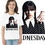 Moda i Uroda OUTLET - 3169 KOSZULKA DZIECIĘCA WEDNESDAY ADDAMS 140 - miniaturka - grafika 1