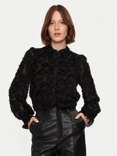 Pieces Koszula Pina 17154276 Czarny Regular Fit - Koszule damskie - miniaturka - grafika 1