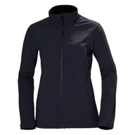 Bluzy sportowe damskie - Damski Softshell HELLY HANSEN W PARAMOUNT SOFTSHELL JACKET 62925_990 – Czarny - miniaturka - grafika 1
