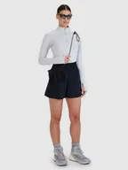 Spodenki damskie - 4F Spodenki trekkingowe z odpinaną saszetką damskie 4FWSS25TFSHF0953-20S Czarny Roz. XXL - miniaturka - grafika 1