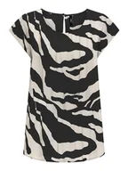 Bluzki damskie - ONLY Bluzka "Nova" w kolorze czarno-białym - miniaturka - grafika 1