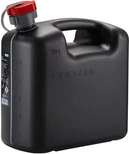 Kanister 10l na paliwo benzynę z tworzywa z rurką wlewową, Atest TÜV HDPE PRESSOL - Akcesoria motoryzacyjne - miniaturka - grafika 1