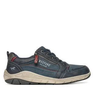 Sneakersy Mustang 4160-302 Granatowy - Sneakersy męskie - miniaturka - grafika 1