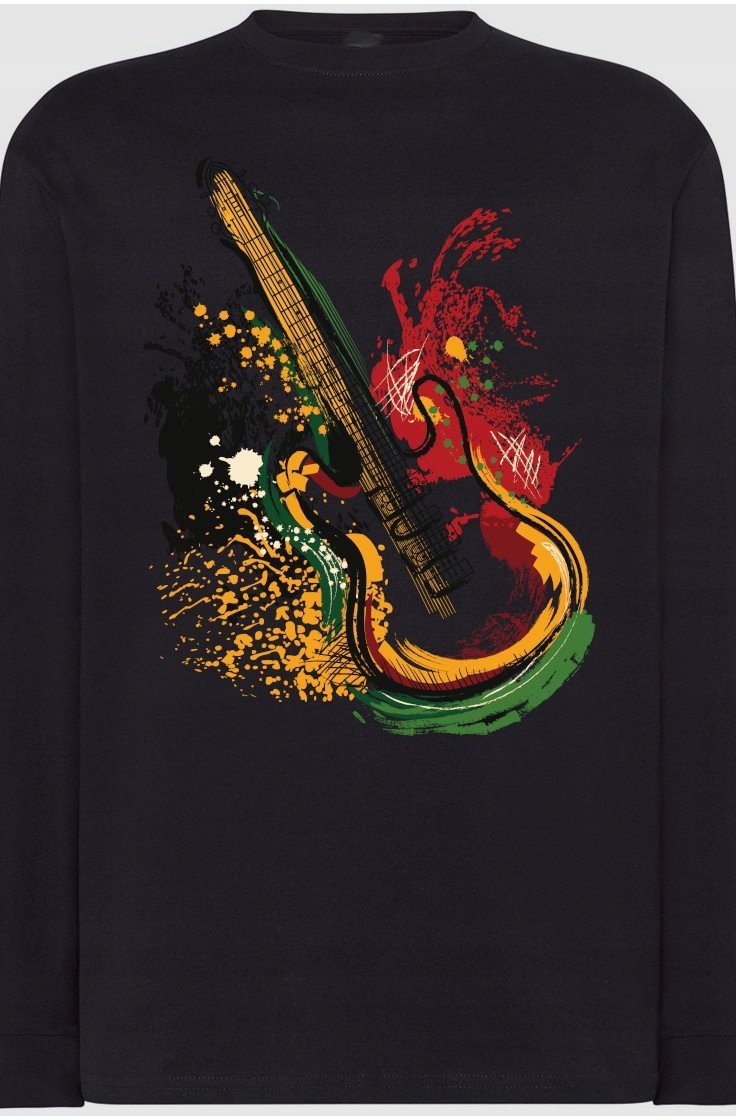 Gitara Elektryczna Bluza Longsleeve Rozm.5XL