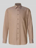 Koszule męskie - Koszula biznesowa o kroju modern fit z listwą guzikową - miniaturka - grafika 1