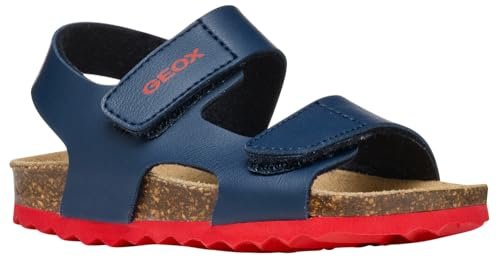Geox B Sandal Chalki Boy, Sandały dziecięce, Wielobarwna, 26 EU