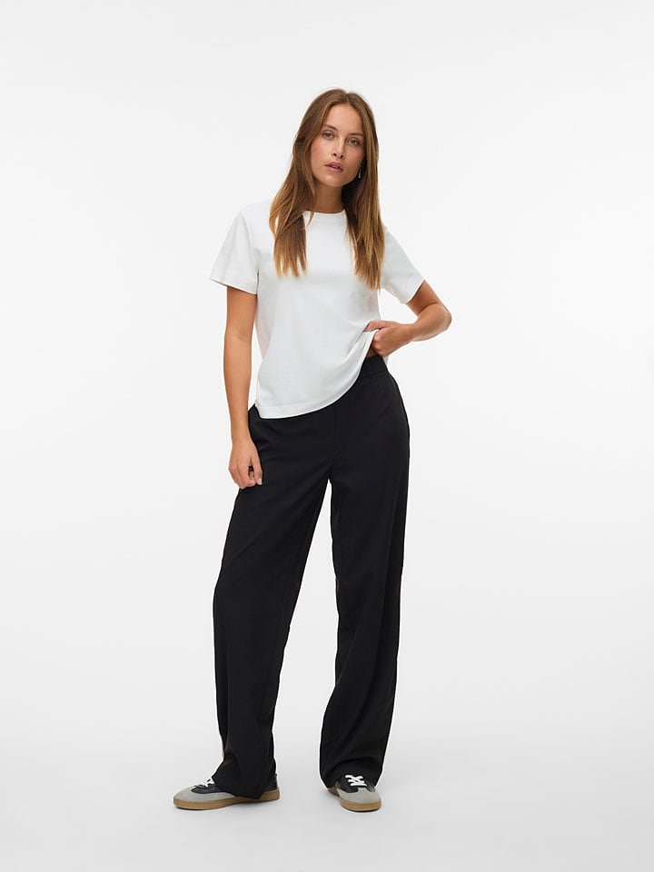 Vero Moda Spodnie w kolorze antracytowym