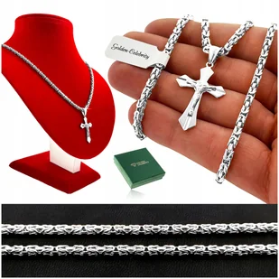 PAMIĄTKA I KOMUNII ŚWIĘTEJ DLA CHŁOCPA SREBRNY NASZYJNIK Z KRZYŻYKIEM 925 - Biżuteria dla dzieci PAMIĄTKA I KOMUNII ŚWIĘTEJ DLA CHŁOCPA SREBRNY NASZYJNIK Z KRZYŻYKIEM 925 - Biżuteria dla dzieci - miniaturka - grafika 1