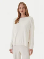 Swetry damskie - Kontatto Sweter 3M0800C Écru Regular Fit - miniaturka - grafika 1