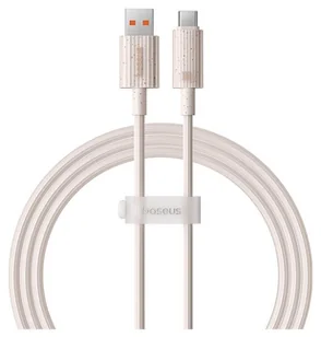 Baseus USB do USB-C Habitat Series 100W, 1m różowy - Kable USB - miniaturka - grafika 1