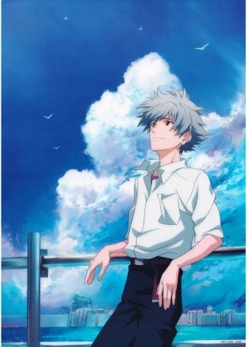 Plakat Anime Neon Genesis Evangelion NGE_335 A2 Custom Manga