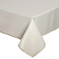 Obrusy i serwetki - Obrus EUROFIRANY Lace 140 x 220 cm Kremowy - miniaturka - grafika 1