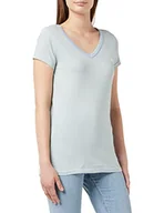 Koszulki i topy damskie - G-STAR RAW Damska koszulka z krótkim rękawem w paski Slim V T Wmn Ss, Multicolor (Faze Blue/Lemonade Stripe C483-d321), XS - miniaturka - grafika 1
