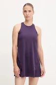 Sukienki - adidas Performance sukienka sportowa TENNIS CLUB kolor fioletowy mini rozkloszowana JM4708 - miniaturka - grafika 1