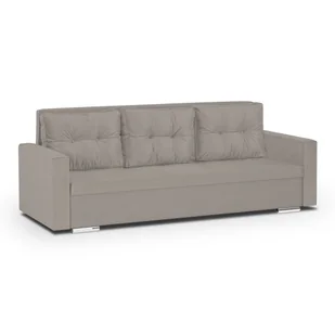 Kanapa sofa 3 os z funkcją spania sprężyny bonell FOLLER cappuccino - Sofy i kanapy Kanapa sofa 3 os z funkcją spania sprężyny bonell FOLLER cappuccino - Sofy i kanapy - miniaturka - grafika 1