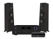 Zestawy stereo - Rotel RA 1592 MkII (czarny) + Node Nano + Lira 6 (czarny) - miniaturka - grafika 1