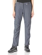 Spodnie damskie - Regatta Damskie spodnie trekkingowe Chaska II szary Seal Grey XXL 5057538973608 - miniaturka - grafika 1