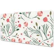 Podkładki na biurko - Podkładka mata ochrona biurka Vintage maki 90x45cm - miniaturka - grafika 1