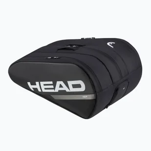 Torba tenisowa HEAD Team Racquet Bag XL black/white - Tenis ziemny - miniaturka - grafika 1