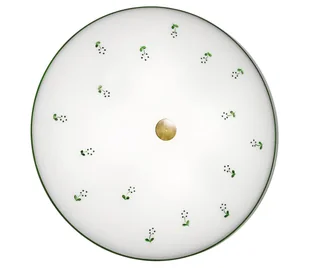 Kolarz 731.U14.4.21-Lampa sufitowa NONNA 4xE27/60W/230V śr. 54 cm zielona/mosiądz - Lampy sufitowe - miniaturka - grafika 1