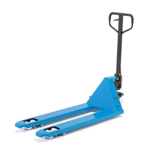 Wózek paletowy RAPID, 2500 kg, 1150 mm, koła podwójne, nylon - Wózki magazynowe - miniaturka - grafika 1