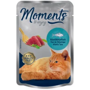 MOMENTS Adult Tuńczyk atlantycki 12x70 g - Mokra karma dla kotów - miniaturka - grafika 1