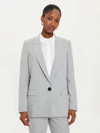 Marynarki i żakiety damskie - Marella Marynarka Ferrara 2423046031 Szary Regular Fit - miniaturka - grafika 1