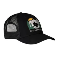 Czapki damskie - Czapka z daszkiem THE NORTH FACE EMBROIDERED MUDDER TRUCKER NF0A7WH396O1 – Czarny - miniaturka - grafika 1