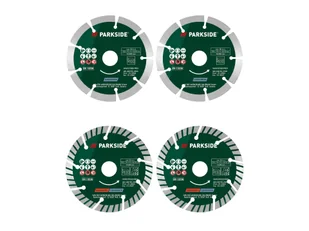 PARKSIDE® Tarcze tnące diamentowe do betonu / uniwersalne, 2 sztuki - Tarcze do pił - miniaturka - grafika 1