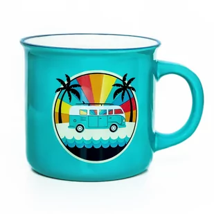 Kubek Holiday Trip -idealny do parzenia herbaty kawy, piekny prezent, upominek dla mamy, taty, babci, dziadka, niej i niego, teściowej 300ml - Kubki - miniaturka - grafika 1
