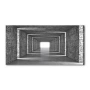 Foto gadżety - Foto obraz szkło hartowane Tunel z cegły - miniaturka - grafika 1