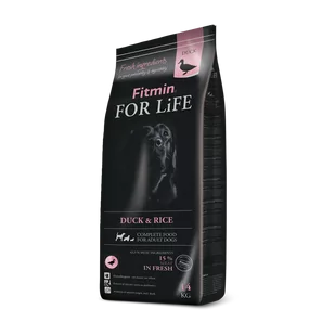 Fitmin For Life Duck & Rice 14 kg - Sucha karma dla psów - miniaturka - grafika 3