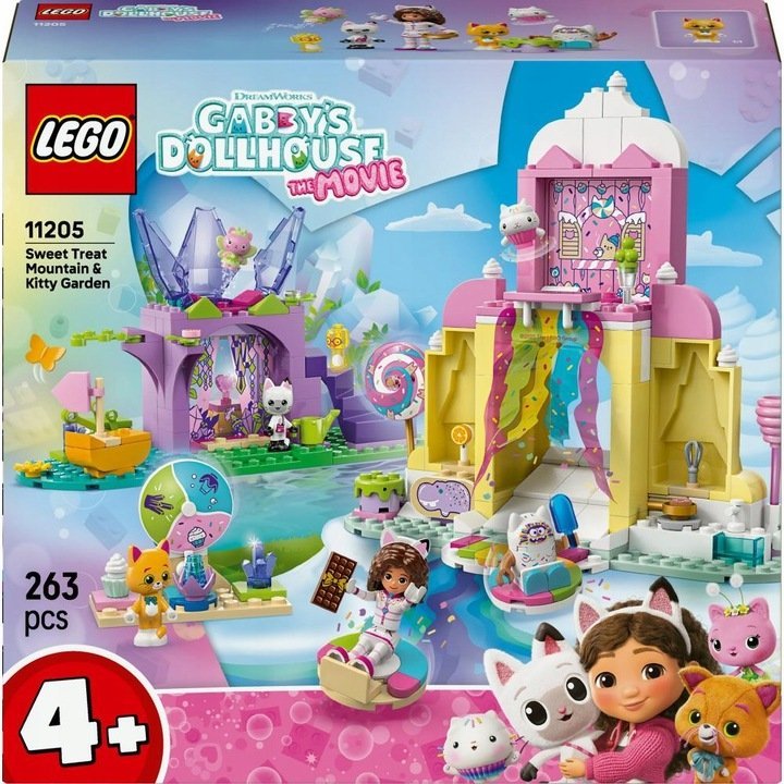 LEGO Koci Domek Gabi- Zamek Łakociowa Góra i Kiciowy Ogródek PREZENT DLA DZIECI DZIEWCZYNKI