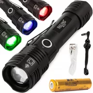 Latarki - LATARKA WOJSKOWA TAKTYCZNA BAILONG DIODA LED ZOOM - miniaturka - grafika 1