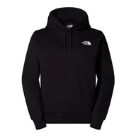 Bluzy sportowe damskie - Bluza The North Face Essential Oversize Hood 0A89ENJK31 - czarna - miniaturka - grafika 1