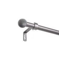 Karnisze - Karnisz pojedynczy Base I 160 cm 16 mm kula satyna - miniaturka - grafika 1