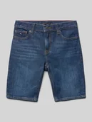 Spodnie i spodenki dla chłopców - Szorty jeansowe z wpuszczanymi kieszeniami model ‘SCANTON’ - miniaturka - grafika 1