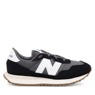 Buty dla chłopców - Sneakersy New Balance NBGS237PF Czarny - miniaturka - grafika 1