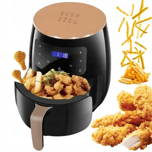 Frytkownica Beztłuszczowa Airfryer Frytownica Duży Wsad Multi 4 Programów - Frytownice gastronomiczne - miniaturka - grafika 1